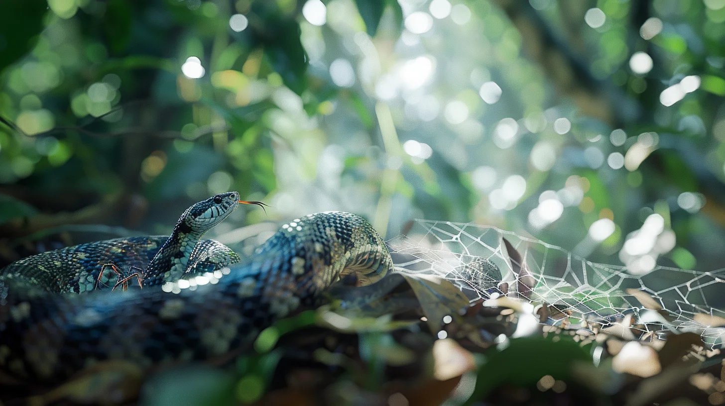 espèces de serpents utilisent leur queue